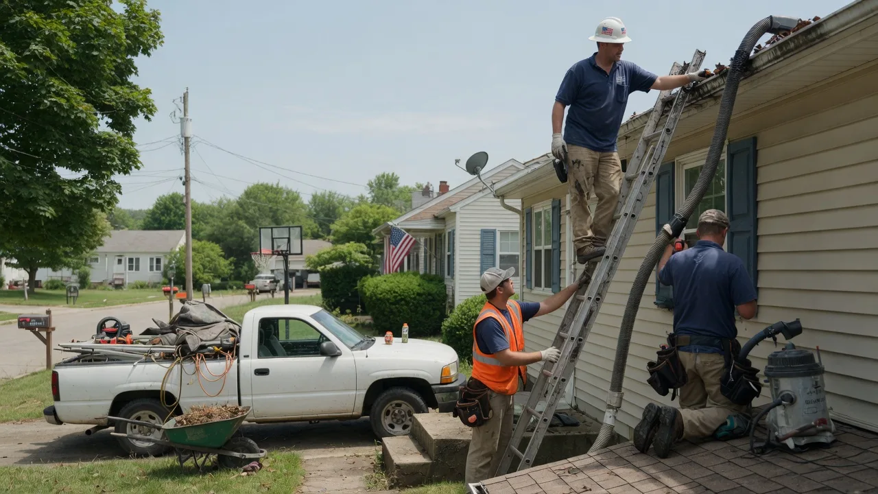 Gutter Installation in Benton, IL near me